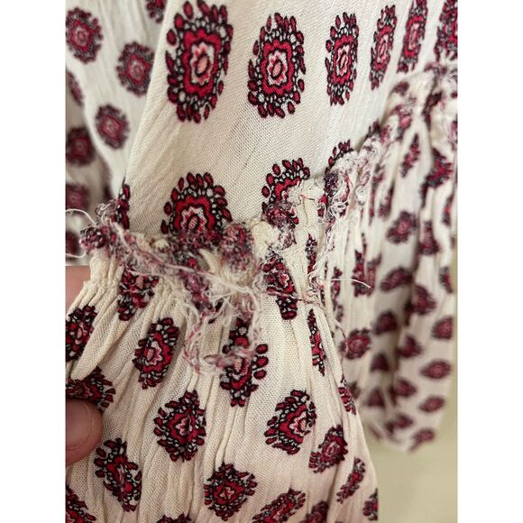 💕 LAST CHANCE Cotton Candy LA Women’s Oversized Boho Tank Top Small - Picture 7 of 11